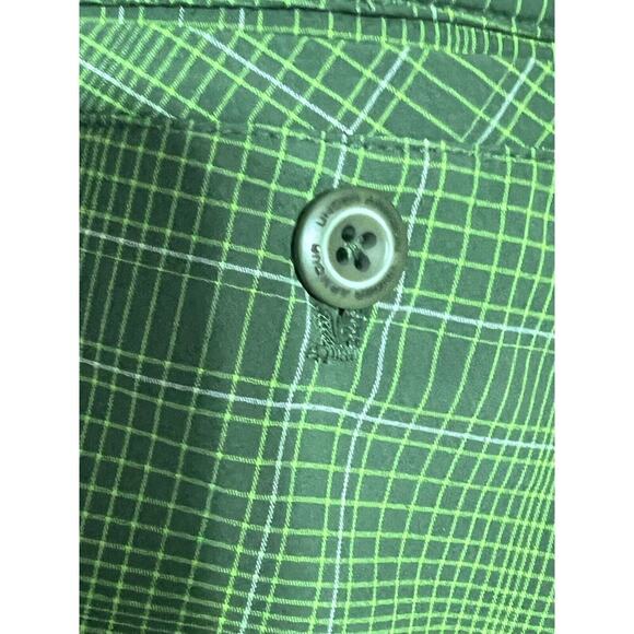 Under Armour Green Plaid Men Performance Golf Shorts Size 36 Bermuda - Picture 5 of 8